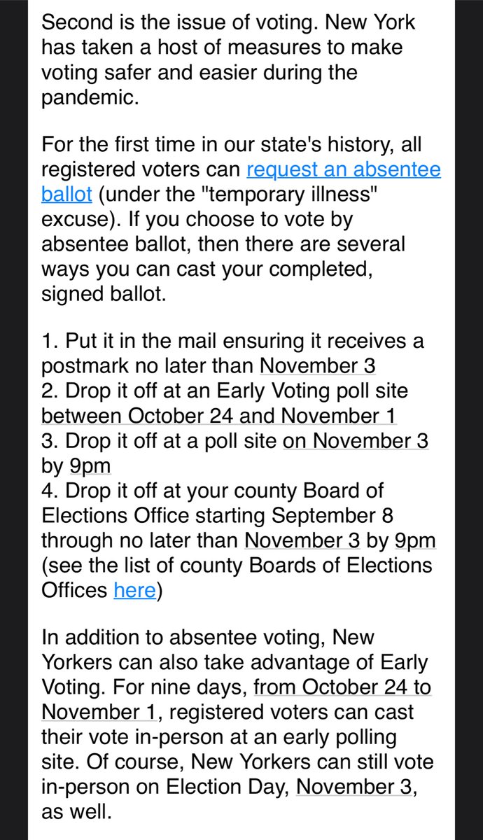 ZaMhlaba's tweet photo. Everything you need to know about voting in New York State in November. https://t.co/Qaf5kzpXDT