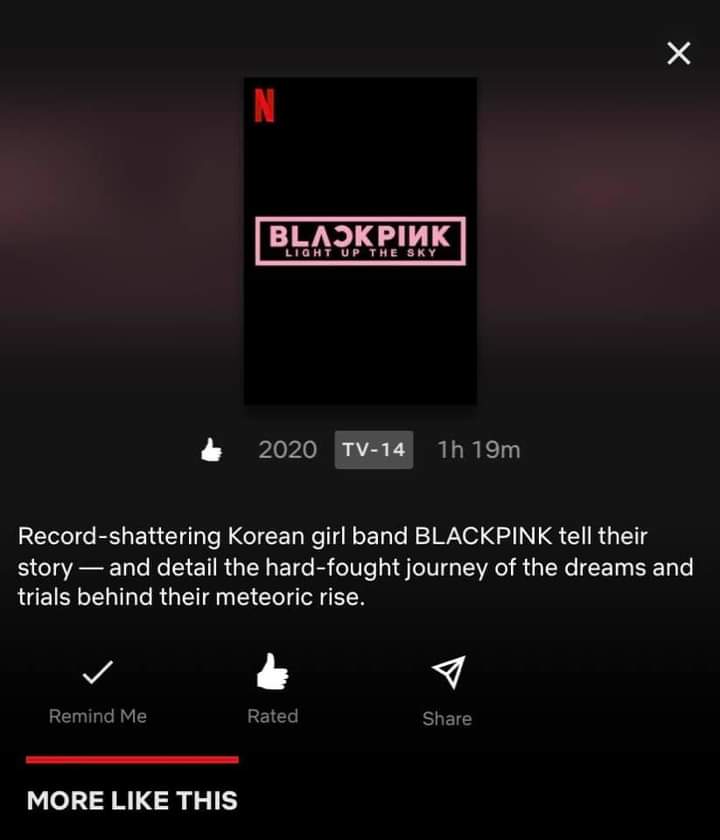 ShanneaA's tweet photo. WE WON BLINKS! WE’RE REALLY GETTING A BLACKPINK NETFLIX DOCU ABOUT THEIR JOURNEY WITTH PREDEBUT FOOTAGE!!!! LET’S BREAK NETFLIX ON OCT 14 GET READY! 😭🥳 BLACKPINK
#BLACKPINK #lightupthesky #lisa #jennie #jisoo #rose #Blinks https://t.co/bncNlweiqC