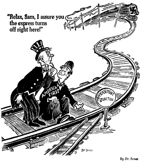 JoeWadlington's tweet photo. "Don't get political. It will effect your sales."

Dr. Seuss in the 1940s: https://t.co/z8pxOsLDSc