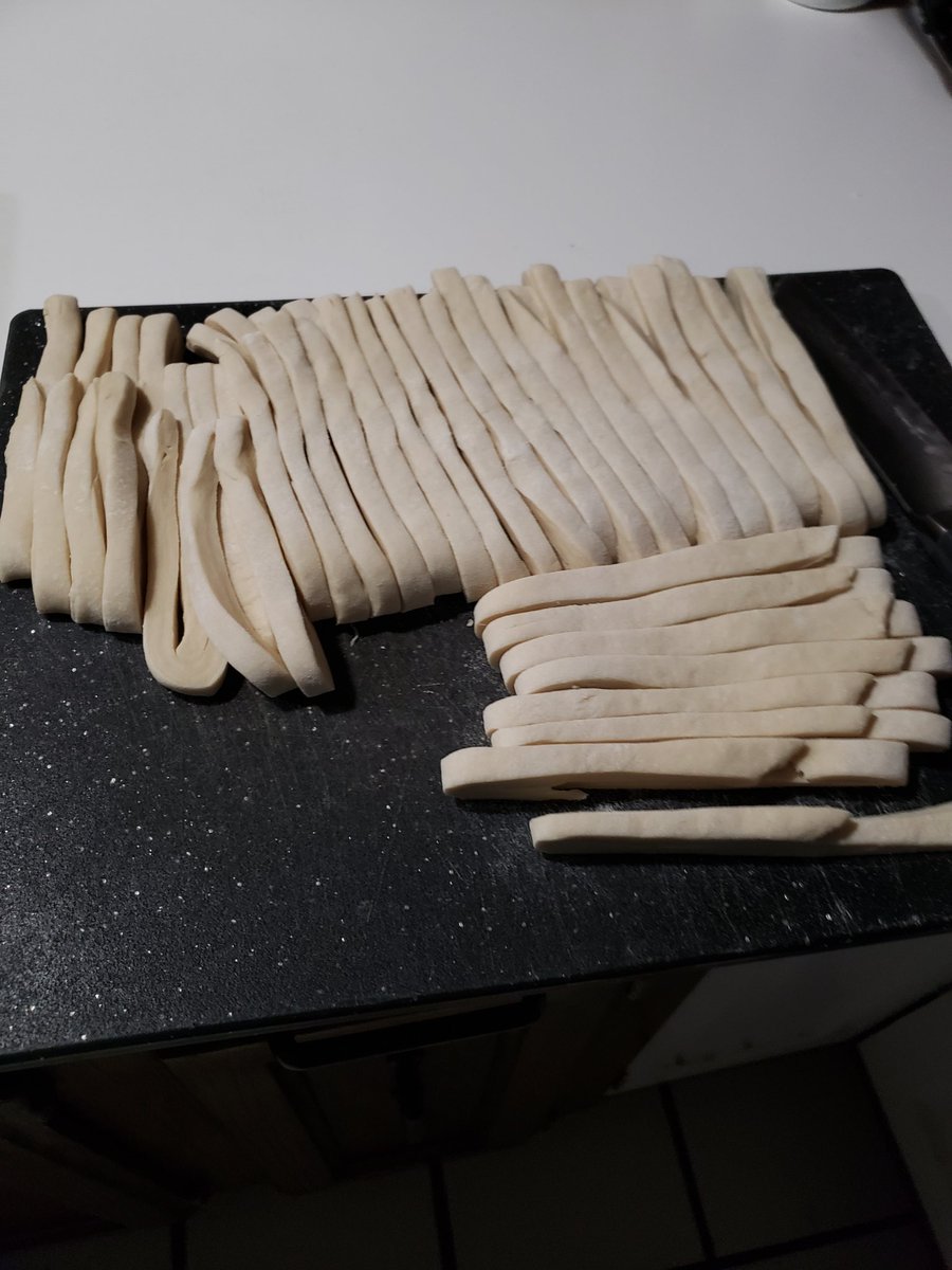 jack_tisher's tweet photo. Tried my hand at making udon! Other than chonky noodles, pretty good! https://t.co/lrjrSCEK5m