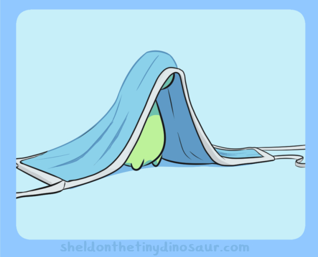 TinySheldonDino's tweet photo. He eventually just used a bandage https://t.co/lxFVdrKSYt