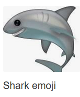 dncngnm's tweet photo. googled shark emoji and honestly? same https://t.co/vGbpGlqcmW