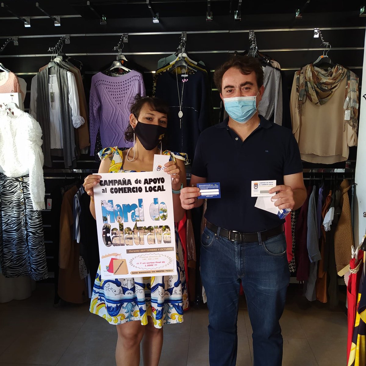El Ayuntamiento de Moral lanza una campaña de apoyo al comercio local con 4.000 euros en premios directos al consumidor.  Se trata del conocido ¡Rasca y gana! con premios de 10, 20 o 50 euros en el acto y un premio final de 1.000€ 👉facebook.com/notes/ayuntami…
