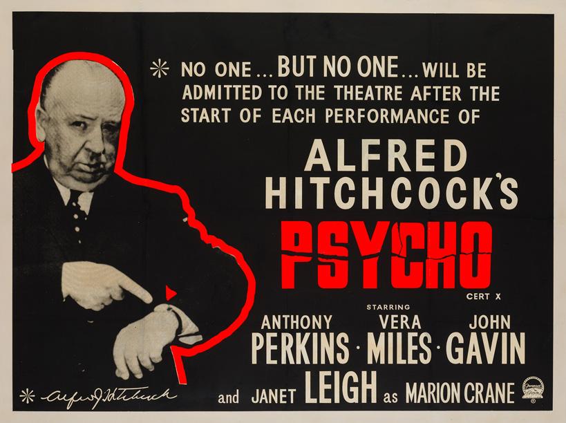 Happy 60th to Alfred Hitchcock's 'Psycho', one of those rare, magical occurrences where genre film &amp; high art collide. No matter how ripped off, parodied &amp; endlessly Xeroxed it is, it still feels shockingly fresh every time I watch it. Undeniably one of the greats, to this day.