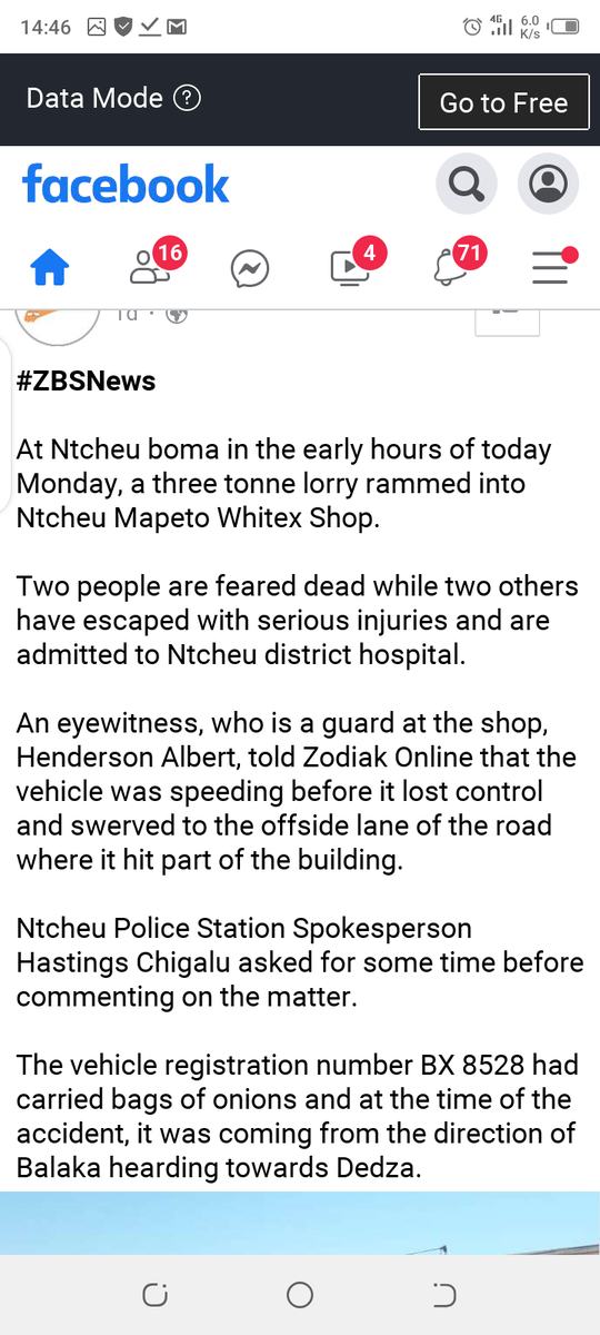 ManyozoD's tweet photo. #SaferCars &amp; Safe Speeds: #SaveLives #Malawi 

2 more lives lost 

The cost for mobility in Malawi is too high. One life lost due to a road crash is ONE TOO MANY. Again, we know what works #SafeSystems #VisionZero
#SaferCarsforAfrica
#SaferSpeed
#SaferRoads
#SaferRoadUsers https://t.co/yCqAuyre2K
