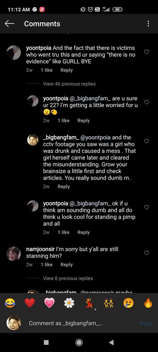 San_youlike's tweet photo. You can't even upload Seungris picture in your own instagram. These army's everywhere 
#toxicarmy #SEUNGRIISNOTINVOLVED #seungri https://t.co/1QMmiN6BU5