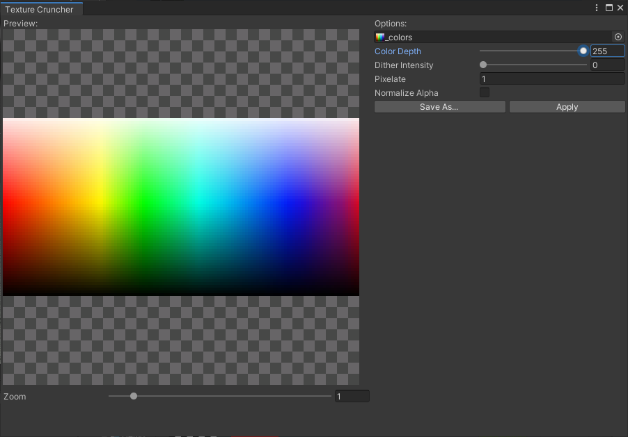 tripleaxis's tweet photo. Introducing Texture Cruncher, an upcoming feature for PSXEffects that allows you to retro-ify textures with ease directly in the Unity editor! Great for any retro-themed project. Get PSXEffects here: https://t.co/SH1RwzsKGw #unity3d #gamedev #PlayStation https://t.co/i9ekNlIfRA