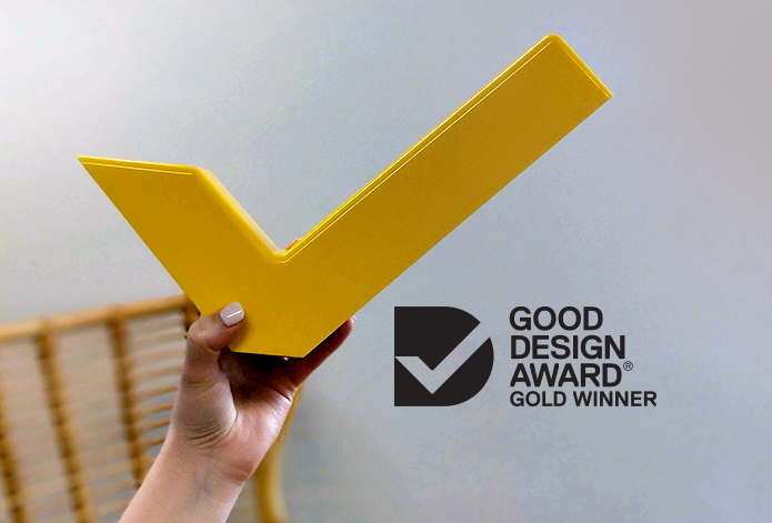 Beem_itapp's tweet photo. We’re chuffed to have been awarded a gold ‘tick of approval’ in the 2020 Good Design Awards!
@GoodDesignAus #Winner #Gold #GoodDesignAus #GoodDesignAustralia #gooddesignawards #designawards https://t.co/xySxR1jLYz
