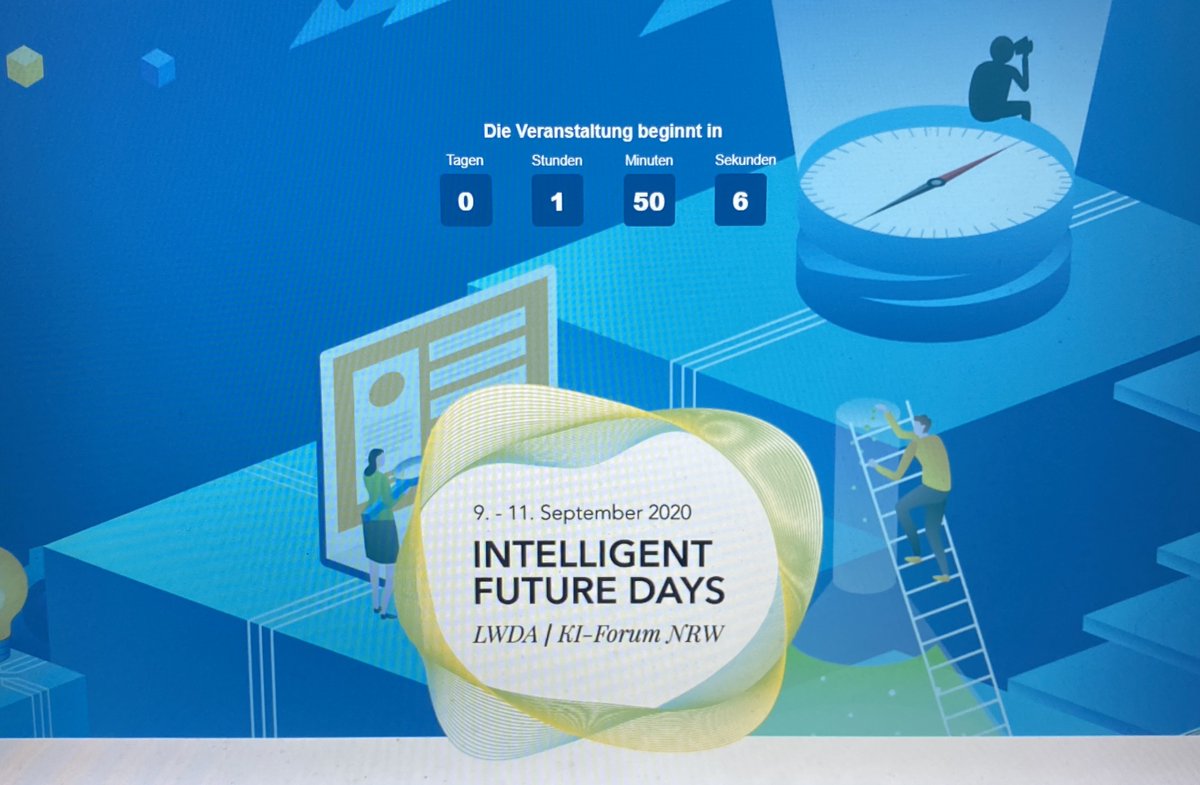 birgitseiferth's tweet photo. 🤖Es gibt vielfältige Themen über KI und Digital.
Heute starten um 9-18 Uhr die Intelligent Future Days 2020, LWDA + KI-Forum NRW organisiert. Spannende Themen auf der Agenda, aktives Networking via Chatfunktion #ifd2020 #seiferthverbindet, #automation #businessdevelopment https://t.co/k6yL4GCxQs