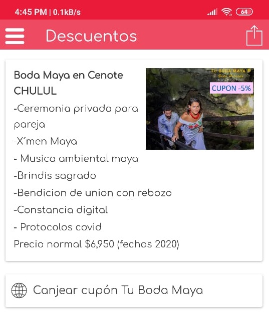 ExpoOneClik's tweet photo. ¿Planes de #boda ? Aprovecha los #descuentos que #tubodamaya tiene para ti en #expooneclik https://t.co/62TRnPjZSv
