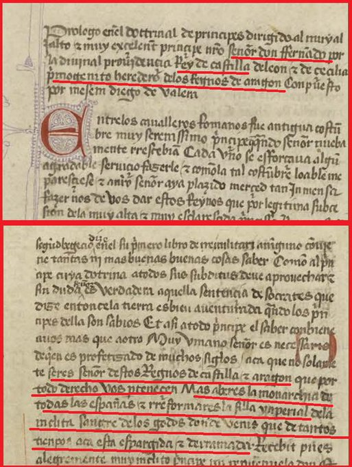 Tan-ta-ta-chán1475: "Tendréis la Monarquía de las Españas y restaurareis la silla imperial de los godos"  http://bdh-rd.bne.es/viewer.vm?id=0000046733&page=1%20%E2%80%A6%20%E2%80%A6 …