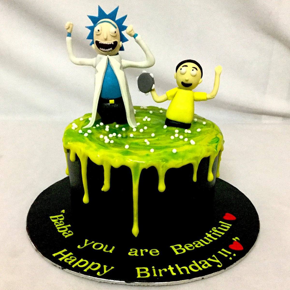 mirasdialacake's tweet photo. Rick &amp; Morty animation theme Birthday cake for Beautiful Baba. 

#birthday #birthdaycakes #birthdaycakebangalore #rickandmortyfans #rickandmorty #customcakesbangalore #bangalorecakedelivery #bangalorefoodblogger #bangalorecustomcakes https://t.co/G8xBPxPVPs