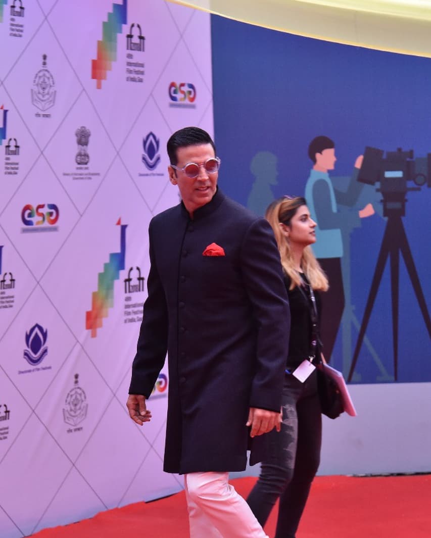 GoaTimesTOI's tweet photo. Here's wishing @akshaykumar a very happy birthday!
Photos from IFFI Goa.
#HappyBirthdayAkshayKumar #akshaykumarfans #AkshayKumar #akshaykumarfanclub #akshaykumarofficials #akshaykumarforever #akshaykumardaily #akshaykumarfc https://t.co/vXT6wigWID