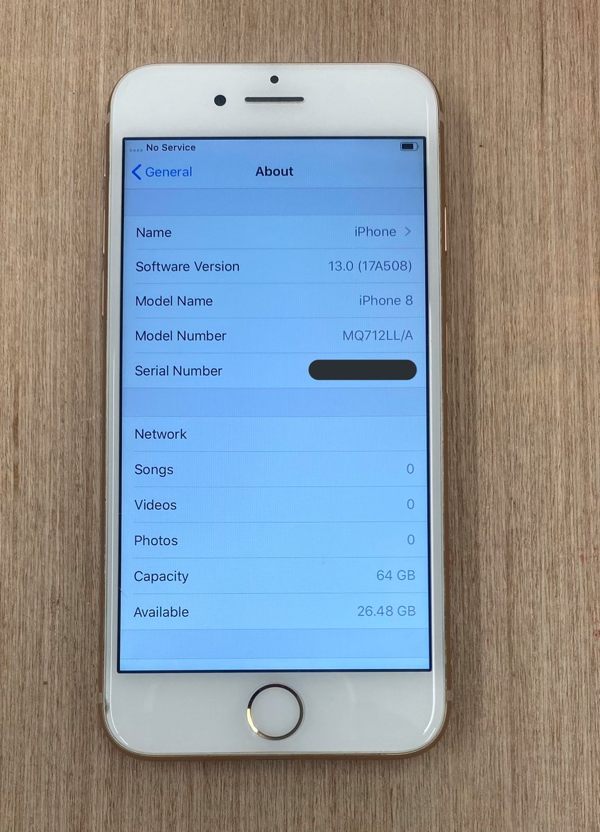 Successfully installed iOS 13.0 (17A508) Internal UI on a production iPhone 8