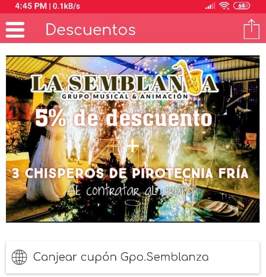 ExpoOneClik's tweet photo. ¿Grupo musical para tu #boda ? Aprovecha los #descuentos
que #gruposemblanza tiene para ti en #expooneclik https://t.co/fk6tWfwrtk
