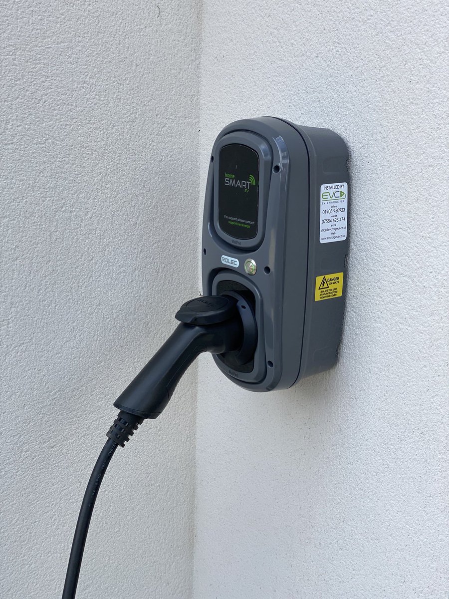 Evchargeukltd's tweet photo. Grey on Grey! A recent installation in Worcester, ready for the delivery of the customers Peugeot EV. https://t.co/YMTZHi2Gix