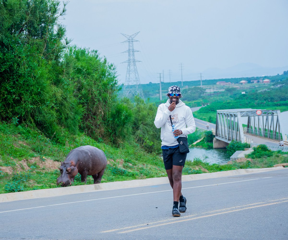 We walk with Hippos not Hippocrates #Tulambule #visituganda #ExploremyUganda