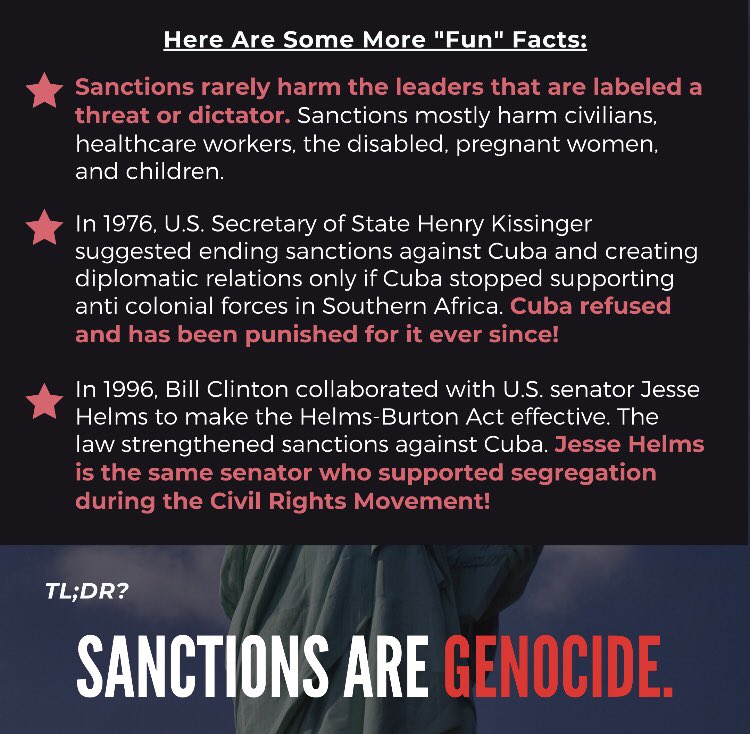 What Are US Sanctions and why is nobody talking about them? (3/3). Feel free to share, the creator wants to stay anonymous, but hopes these are widely shared and seen.