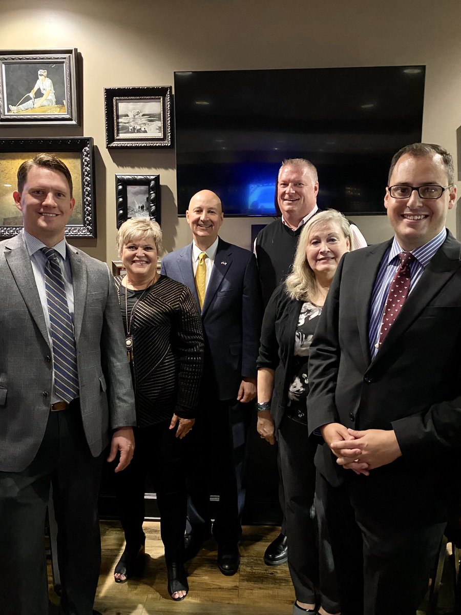 An evening event in Omaha, with LD 49 @SenLaGrone with Special Guest @GovRicketts Senator Ben Hansen too. Thank you Doug Dohse <a href="/BHHSAMB/">BHHS Ambassador</a> Darlene Starman <a href="/woodsbros/">Woods Bros Realty</a> &amp; Connie Burleigh <a href="/cjbur55/">Connie Burleigh</a> for attending. #ThatsWhoWeR #RealtorParty #Nebraska #Realtors