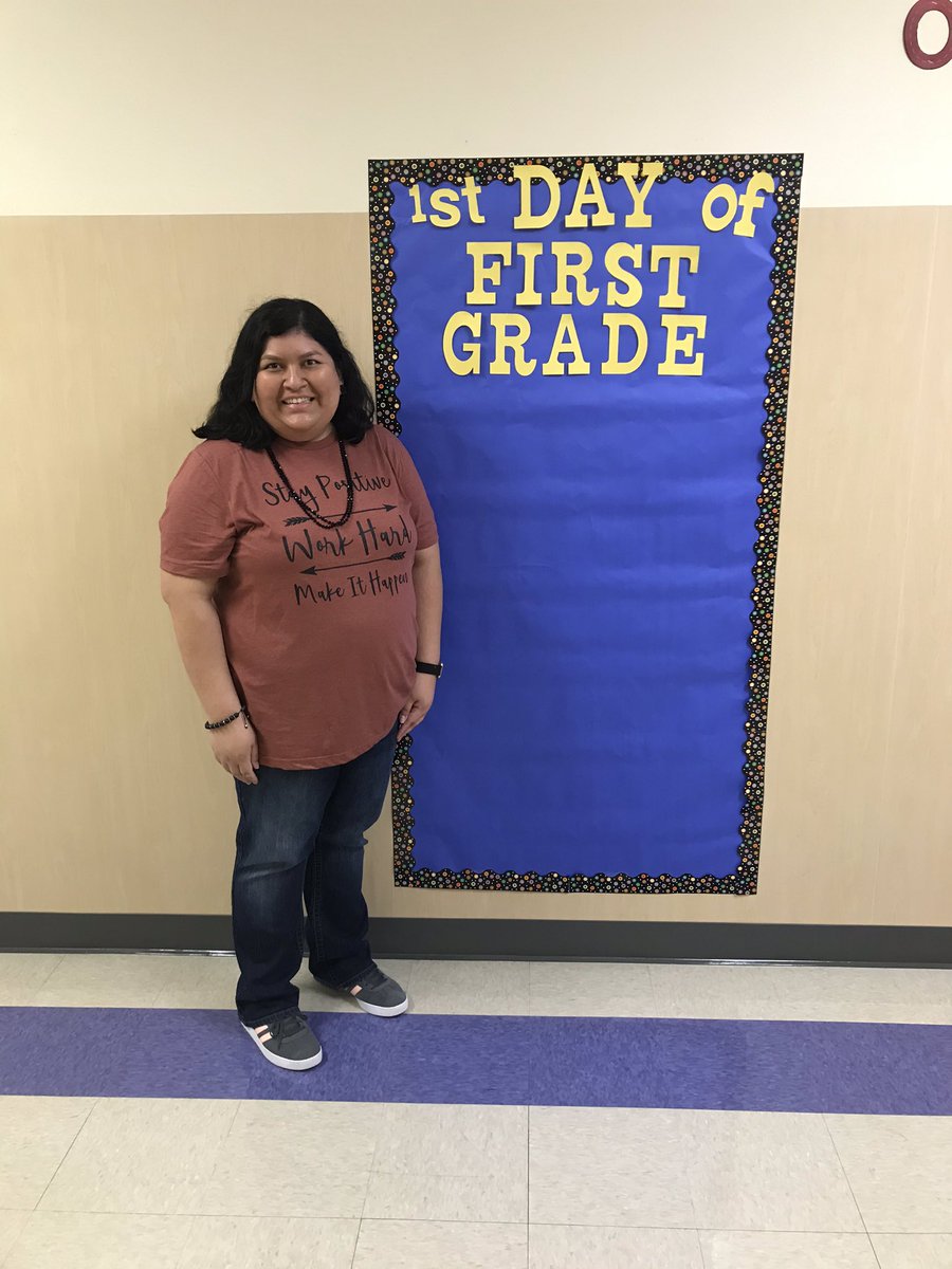NancyA1985's tweet photo. Just had my first day of school today! It was so great to see my students and teach them today! https://t.co/MmTEc2Aorb