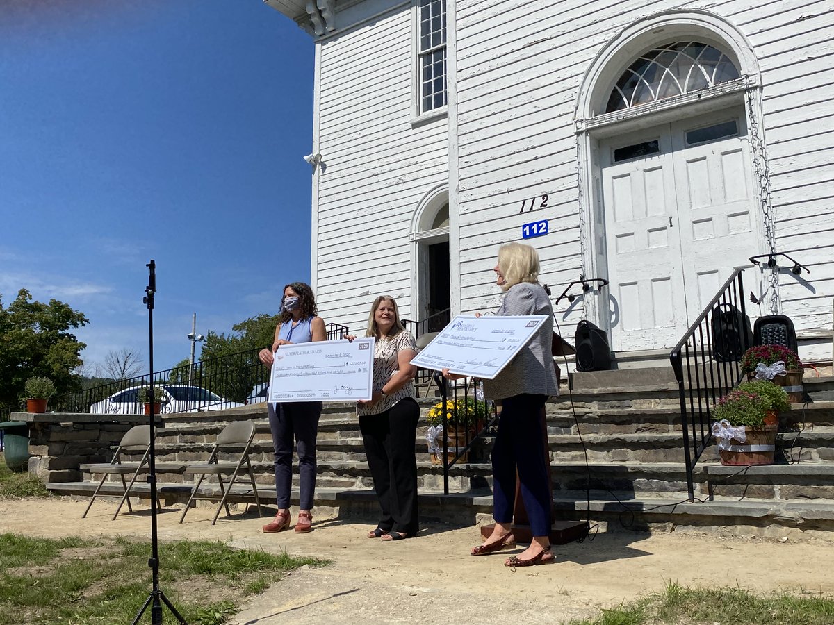 The Town of Mamakating has been awarded the Silver Feather Grant Award in the amount of $200,000 made possible by funding secured by <a href="/SenatorMetzger/">Senator Jen Metzger</a> , to further the restoration of the Dutch Reform Church in Bloomingburg. 
Read more at the link below.
myemail.constantcontact.com/PRESS-RELEASE-…