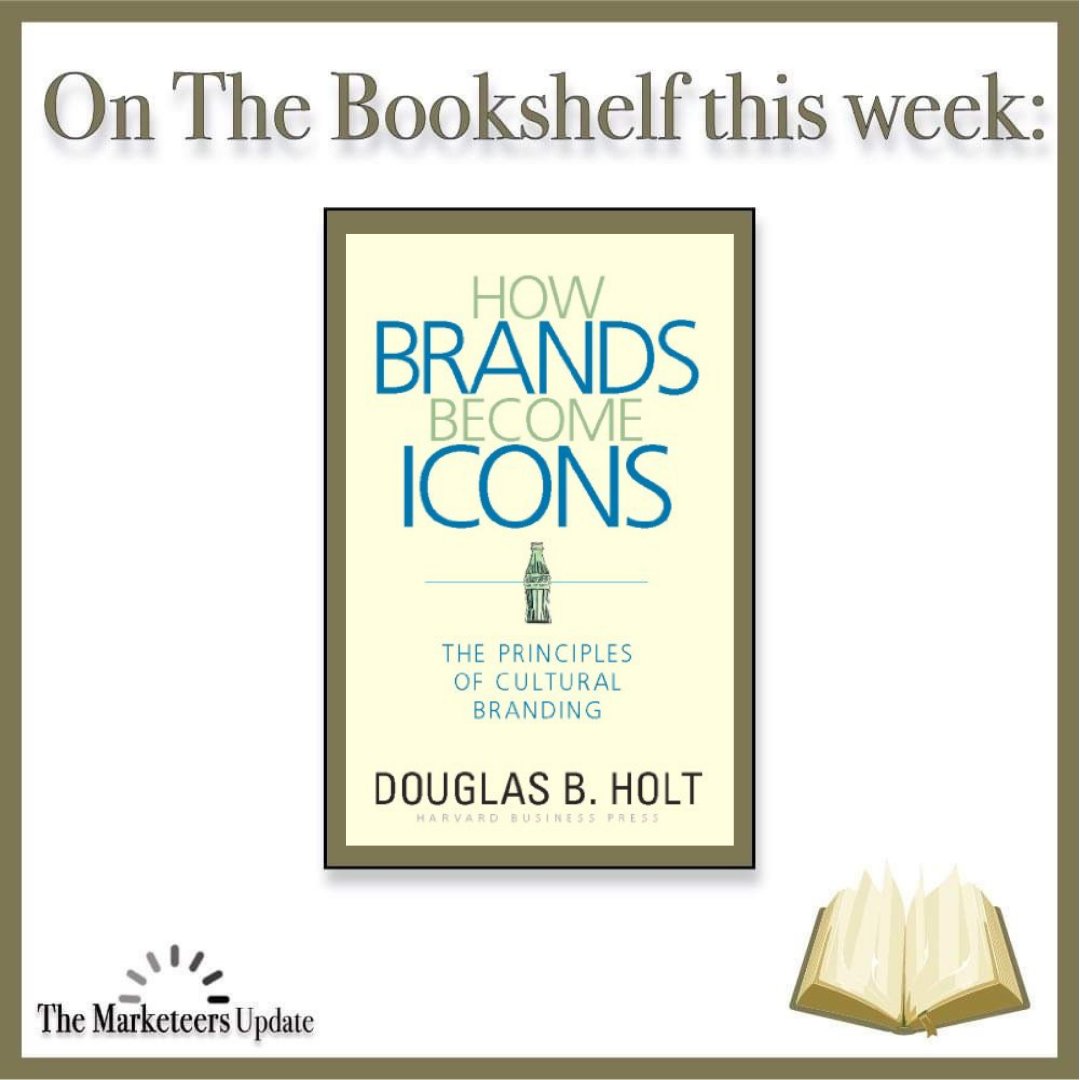 MarketeersUp's tweet photo. How Brands Become Icons by Douglas B. Holt 

This book focuses on communicating an authentic brand that resonates with customers! 

#Themarketeersupdate #marketing #marketingstrategy #advertising #business #businesstips #brand #branding https://t.co/8WMRUsYG44