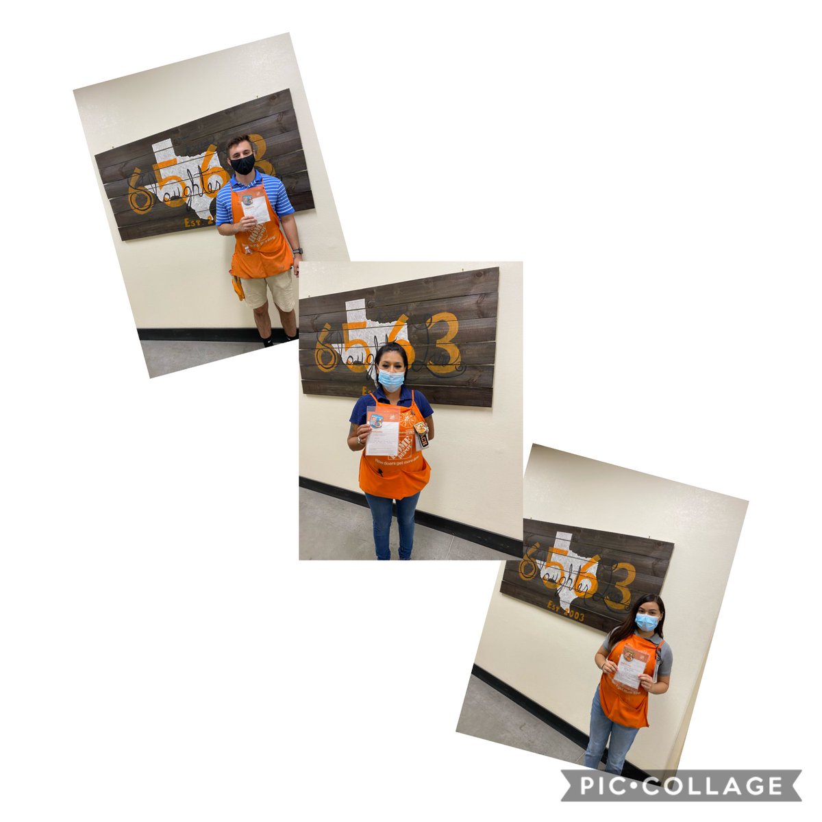 soniavrodriguez's tweet photo. Bravo winners. Keep up the great work. #6563 #d91rocks #bravocards #homedepot https://t.co/ksrCzp2VkN