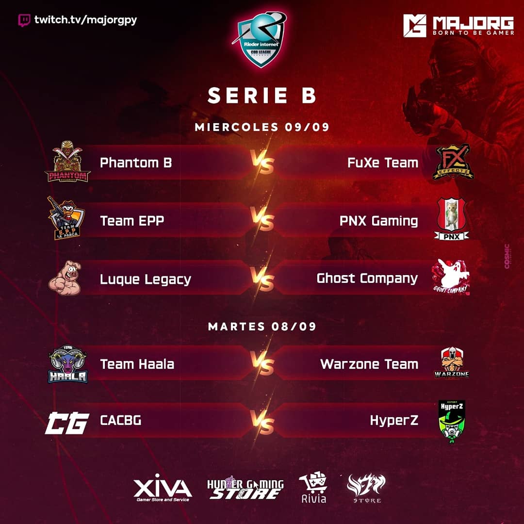 MajorGeSport's tweet photo. #RiederCodLeagueParaguay‼️
🆕Miren que partidazos tenemos para esta fecha 3 de lo que vienen siendo la Liga 🙌🏻💥
#MajorG💯 https://t.co/m4ZYKBpH7q