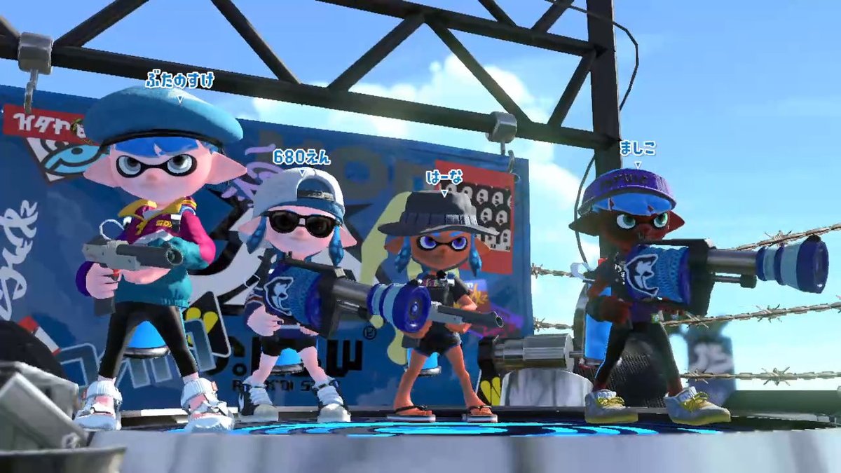 hana_spla's tweet photo. リグマありがとうございました！
楽しかった!
 #Splatoon2 #スプラトゥーン2 #NintendoSwitch https://t.co/kGO2dMSZyG