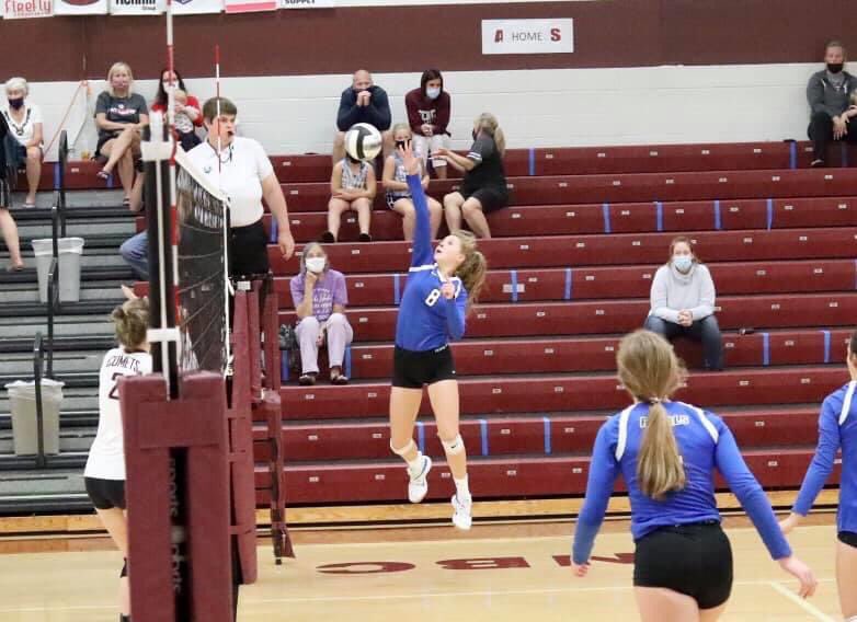 ElmwoodRoyalsVB's tweet photo. The Lady Royals traveled on the road to Genoa to pick-up their 2nd N.B.C. win of the season. Royals VB swept the Comets in the โImpact Zoneโ in 3 straight sets!
25-15 | 25-22| 30-28
๐๐๐๐งน
#RebuildReloadRevitalize
#AlwaysReppin
#SweptTheComets
@ElmwoodAD https://t.co/ccYTkF1SJS