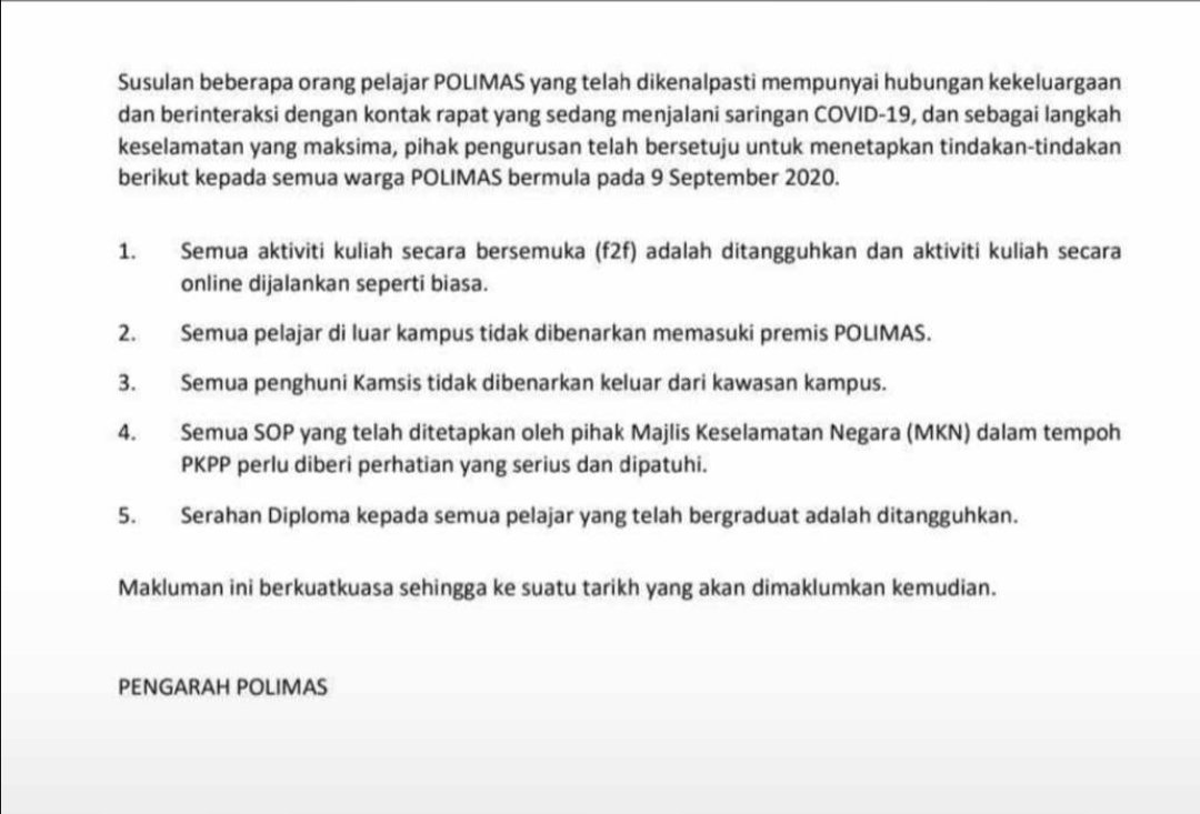 PolimasConfess's tweet photo. Amalkan penjarakkan sosial, patuhi SOP ditetapkan dan take care semua warga polimas🤲🏻 #KitaJagaKita https://t.co/gYFDgbYRVr