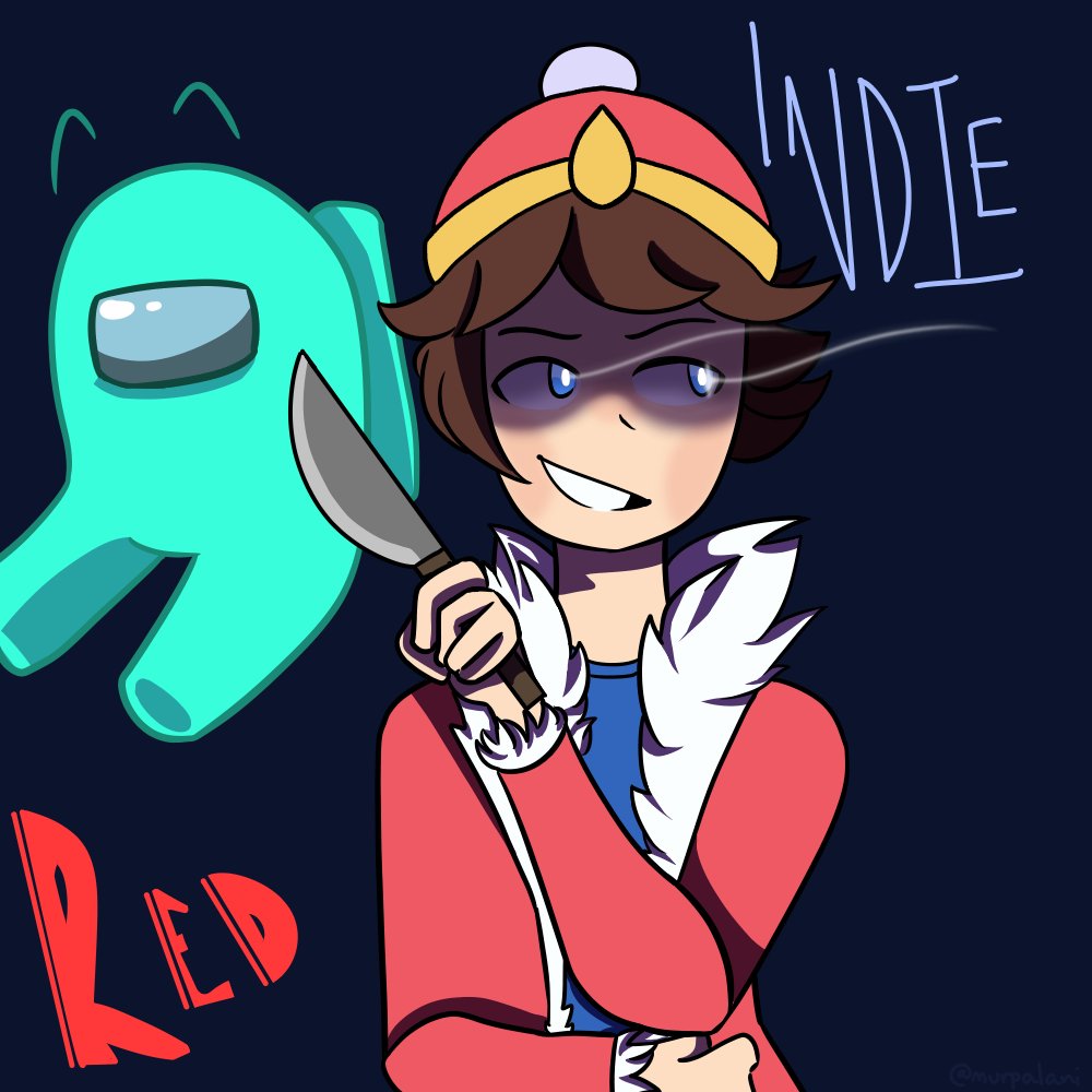 Murpalani's tweet photo. @IndieRedede Uh hi! I made fanart 👉👈 #Indieredfanart #indiered https://t.co/uvzPzyibWA