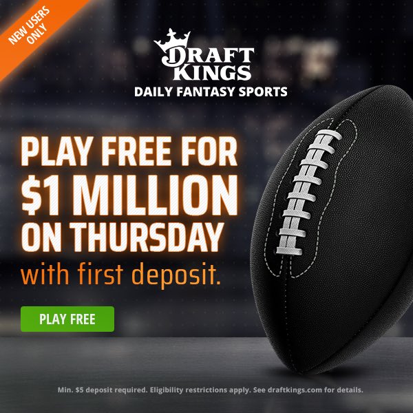 It’s the return of football! All new users can play FREE on opening night for your shot at a $1M top prize with your first deposit, thanks to our partnership with DraftKings! Use Promo Code: FUNKMASTER. Act quickly, this offer ends on 9/10. T&amp;Cs apply.
•
dkng.co/funkmaster