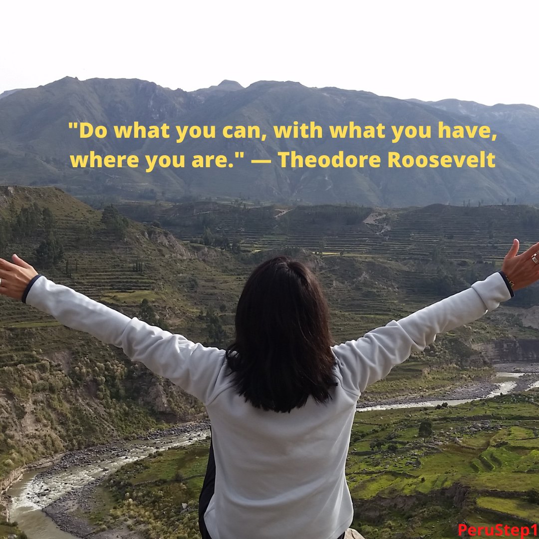 PeruStep1's tweet photo. #have a #productive &amp; #amazing #week amigos!
Let´s stay #positive and #focussed on our goals
Photo taken at #colca #viewpoint #Arequipa #Peru https://t.co/Abhd3FEtqf