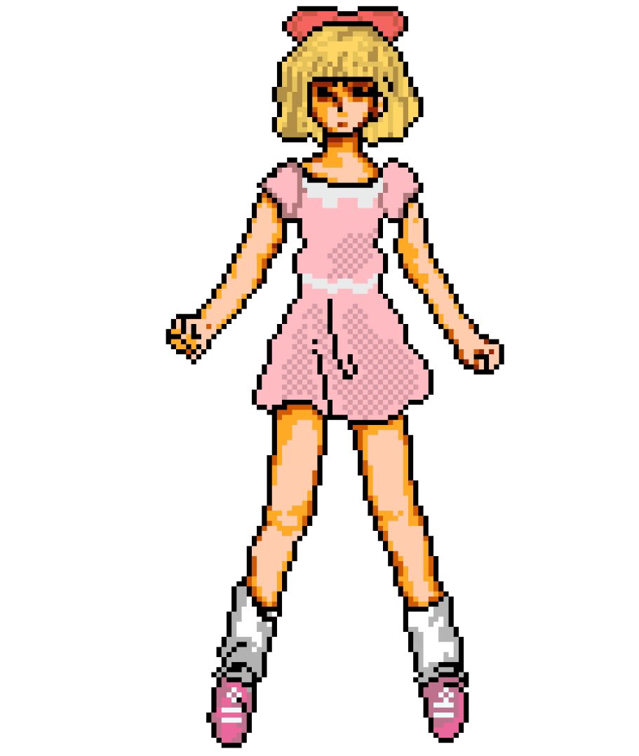 Jonathan в X: „I redrew this sprite of Arle from PC-98 Madou Jonathan в X: „I redrew this sprite of Arle from PC-98 Madou