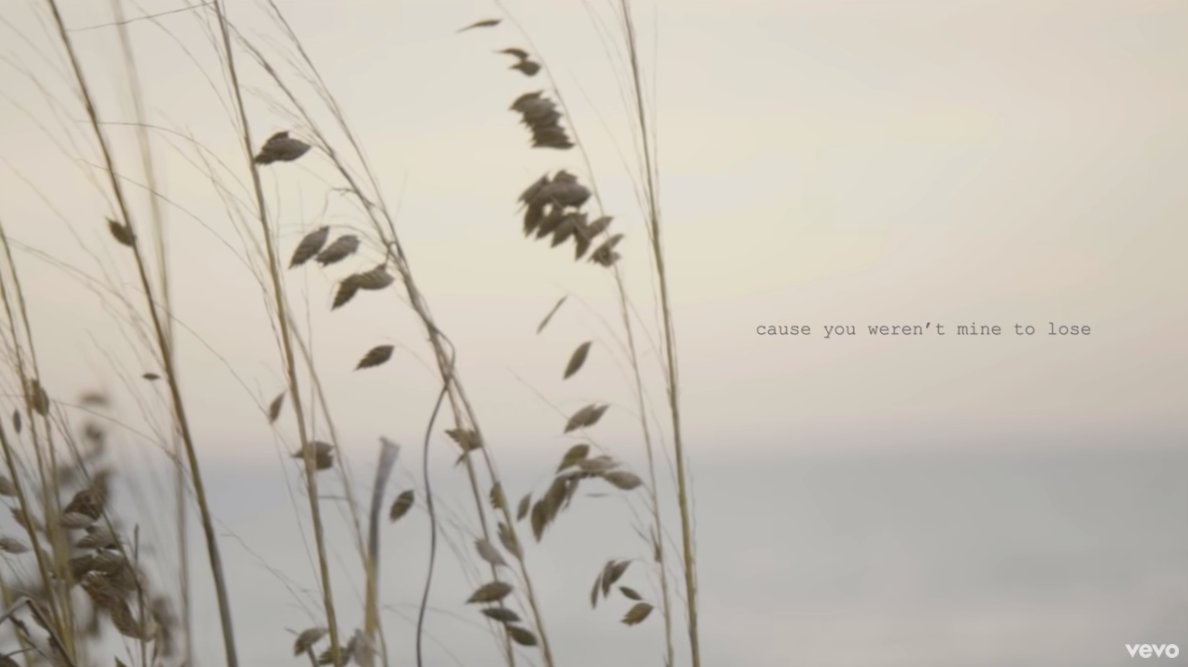 2. "So much for summer love and saying 'us''Cause you weren't mine to lose"