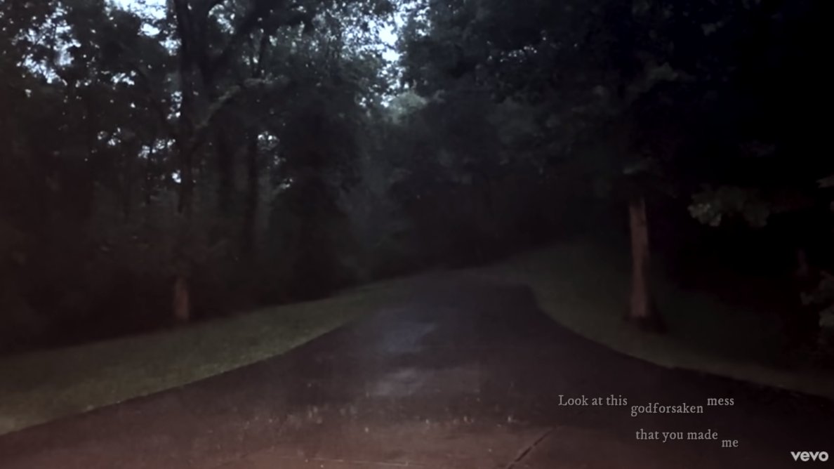 1. "Don't call me 'kid,' don't call me 'baby'Look at this godforsaken mess that you made me"