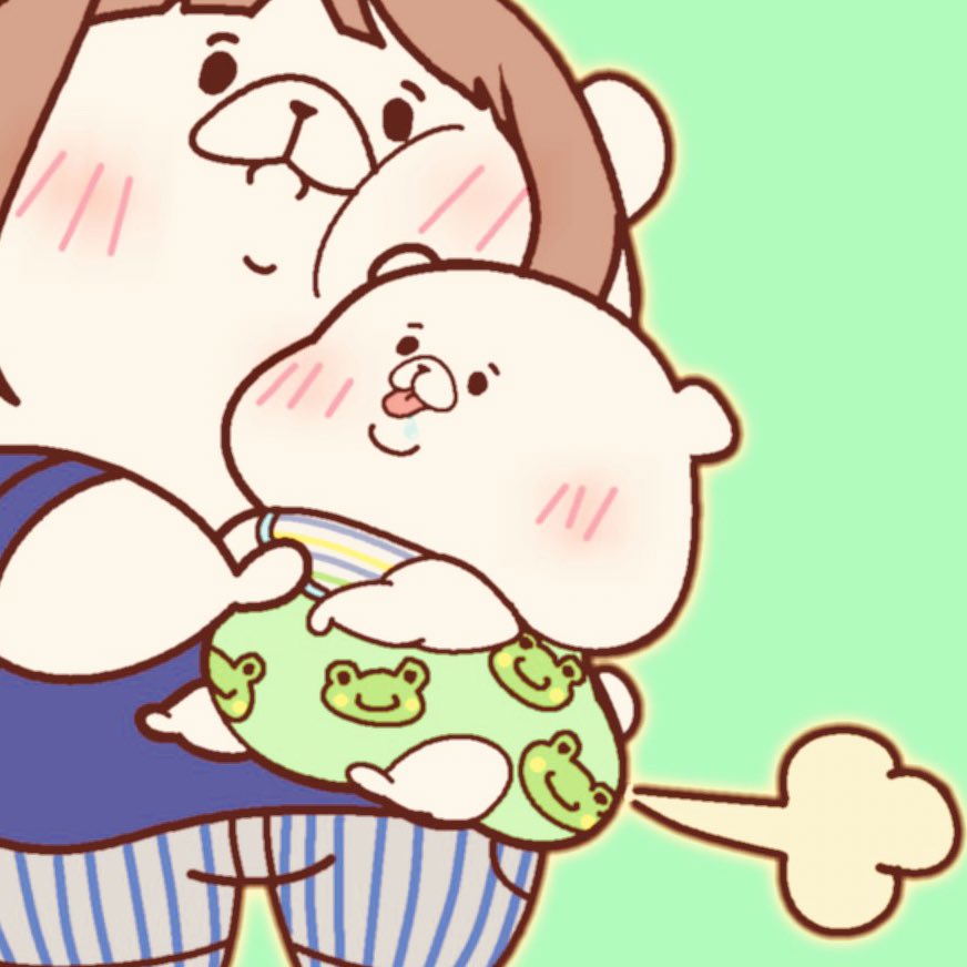 Joy86式 嫁のプロフ画像用に描いた我が子のイラスト ともだちはくま をベースにハルの特徴を入れてみました Hal成長日記 T Co Y92ibh24hz Twitter