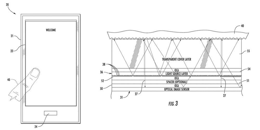 macinfosoft's tweet photo. #Apple wins fresh patent for #under_display #Touch_ID
https://t.co/ElCo5Z9uLc https://t.co/lDVTkJKZIy
