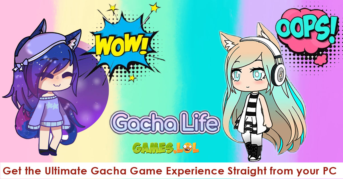 Games.LOL on X: Calling all #gachalife fans! Join us here   Free Download on your PC Take your First Experience  at  #character #Gacha #GachaClub #gachacommunity  #GachaEdit #gachaedits #gachagacha