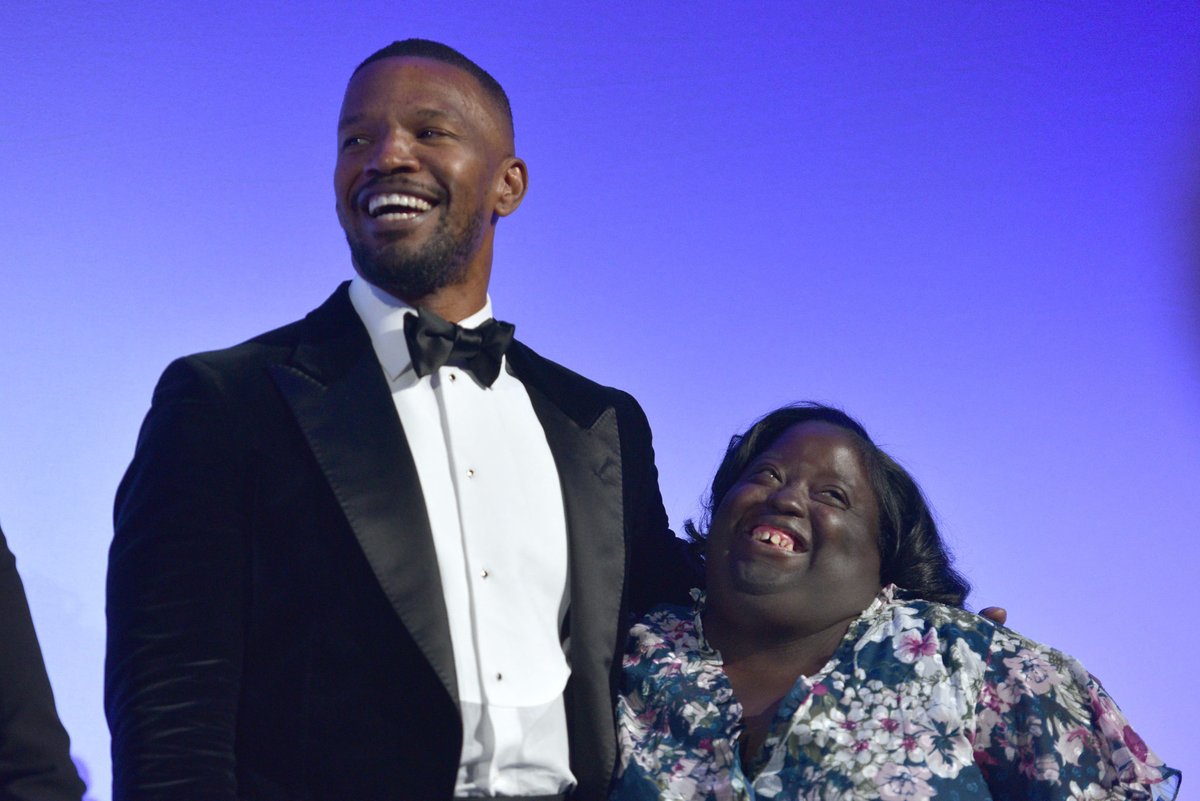 Jamie Foxx tells who the real star of the family is – his sister DeOndra, who happens to have #Downsyndrome. We are proud to have this dynamic duo as GLOBAL spokespeople! bit.ly/2ZgMfST