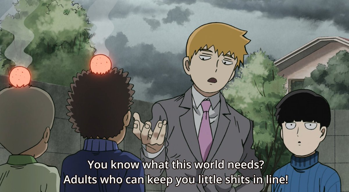 fuck it since mob psycho was trending we're starting off with my man reigen