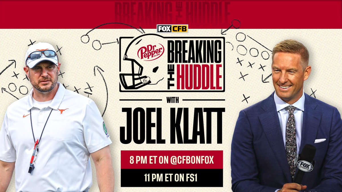 joelklatt's tweet photo. Breaking the Huddle is on @FS1 at 11 PM ET...seriously...will not postpone 

@coachtomherman joins us and I break down what makes @trevorlawrencee my #1 QB in CFB https://t.co/FYIKMf69yt