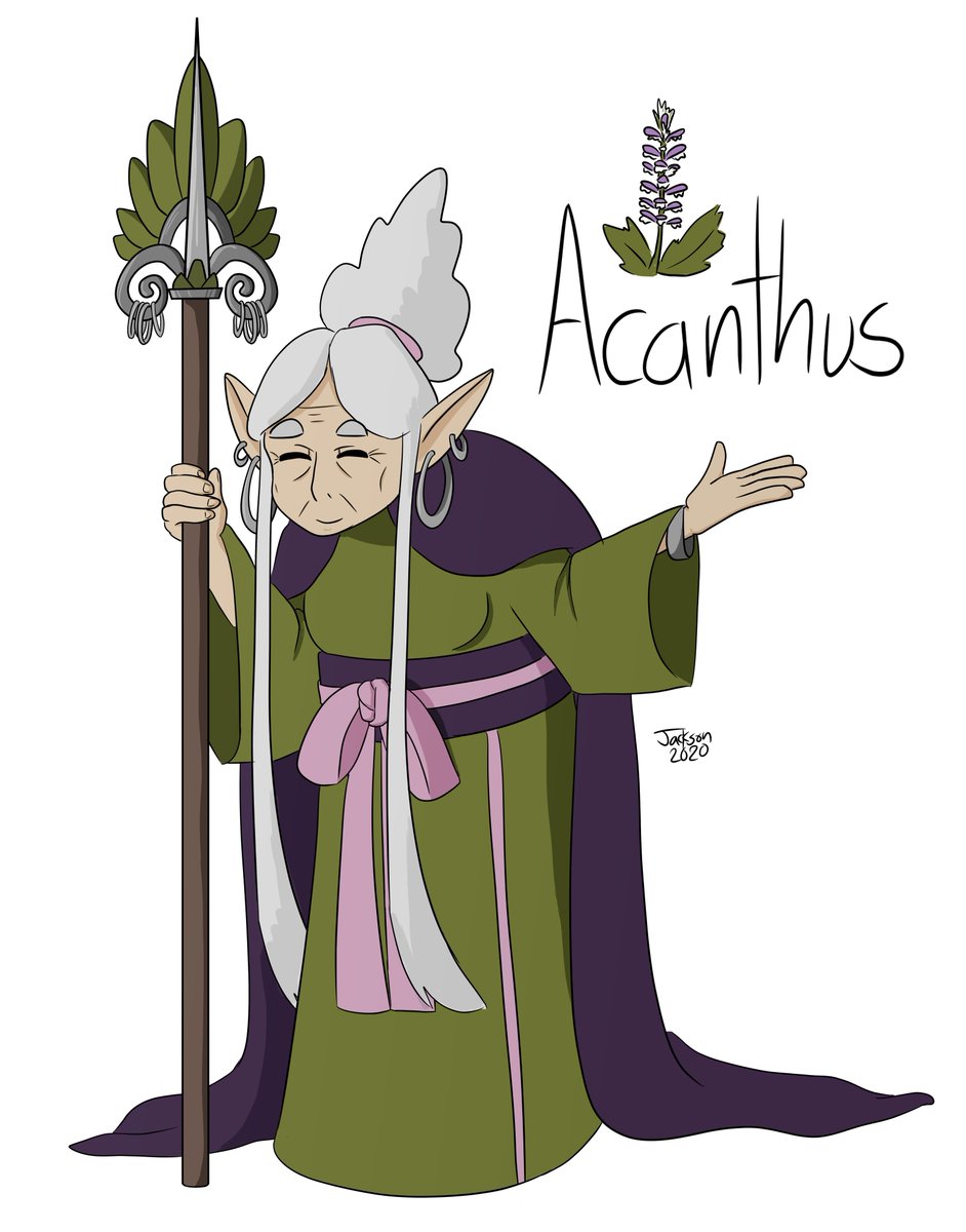 themuseturtle's tweet photo. The acanthus priestess https://t.co/v1rds9cEtb