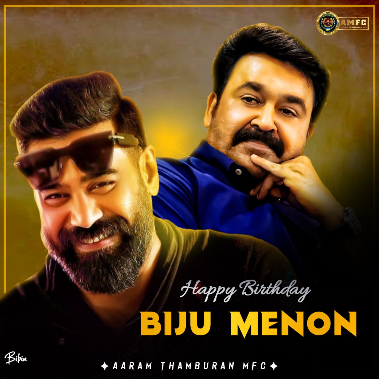 Happy Birthday Biju Menon        
