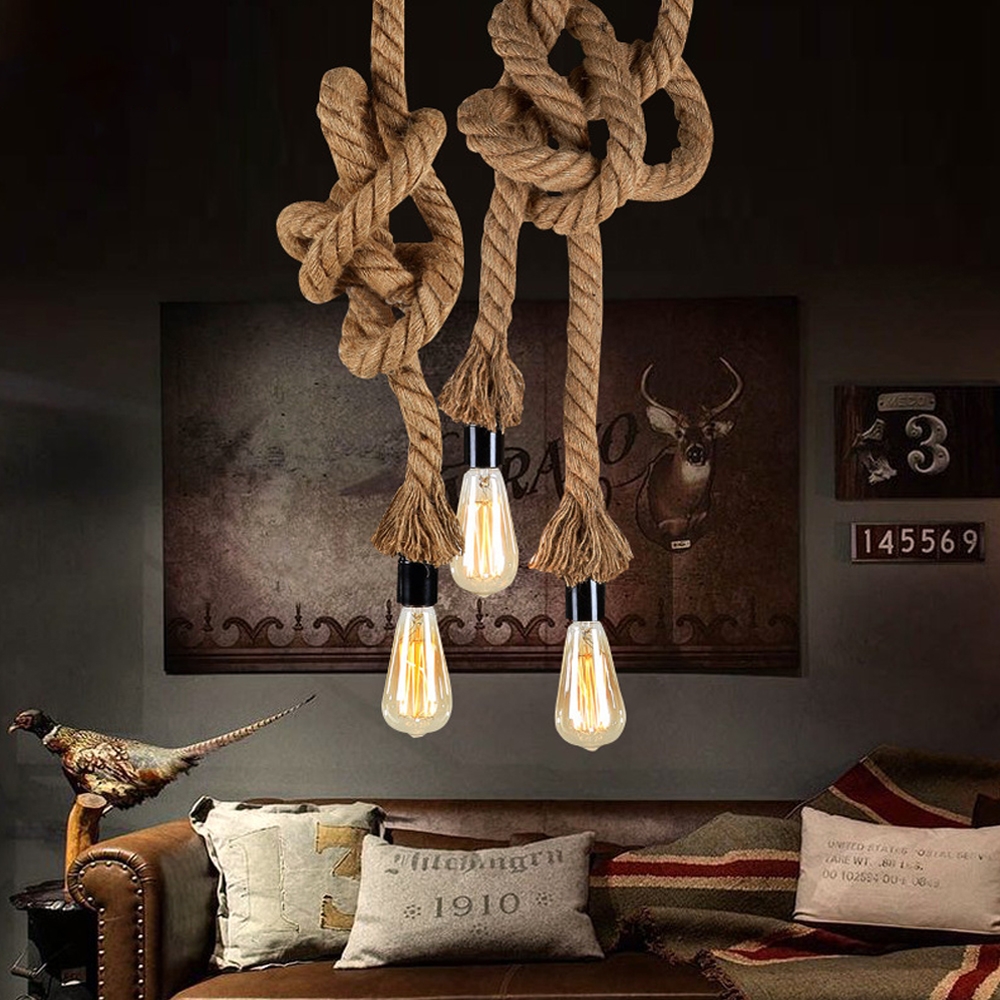LightUrSky1's tweet photo. #design #interior Creative Rope Pendant Light https://t.co/2ygGCpQB5l https://t.co/xS3NkYytsj