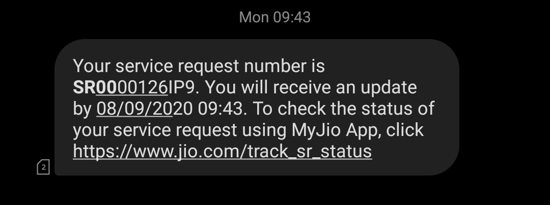 sureshsayz's tweet photo. @reliancejio Very Worest Service By @reliancejio Installation done on Sunday eve (06/09/2020) and I got network issue after 6hrs. So I raised a compliant on monday day morning. Two days gone there is no response from #JioTeam. Whn it will resolve? No Man Power for Jio https://t.co/HstS7XR88o