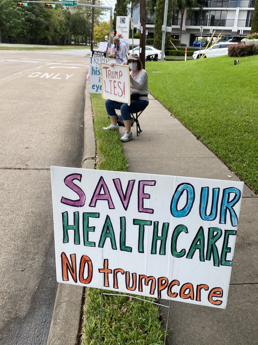 ciaobird's tweet photo. Bad for Texas: Coward John Cornyn. Vote him out! #TuesdaysAtCornyns Week187 #Houston #GoodTrouble #WhyIMarch #SilenceIsNotAnOption #BlackLivesMatter #ComplicitCornyn #VisibleIndivisible #StandOnEveryCorner #SaveThePostOffice #COVID19 #Indivisible #Vote #MJHegar for #Texas https://t.co/J7jwE1jgxz