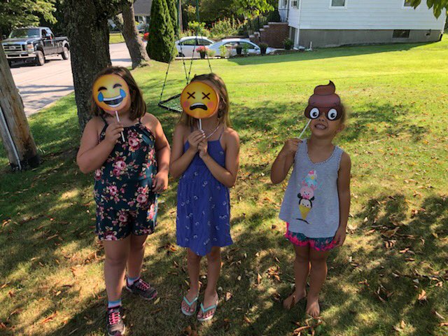 kcranston11's tweet photo. Did a trial run in our learning pod classroom today! Happy new school year, Delilah, Elaina and Samantha! We are all so proud of you! We love you! Good luck! Have a great year! 🍎💜🍏 https://t.co/Bd3NpOVS3B