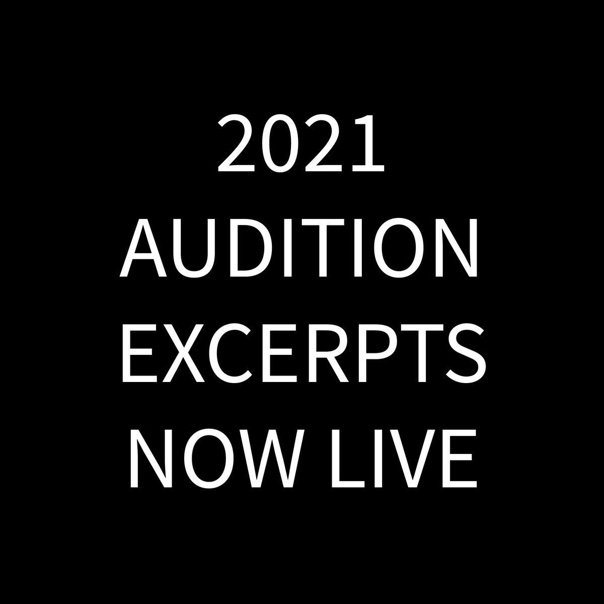 QYOBrisbane's tweet photo. The audition excerpts for entry to QYO in 2021 are now live on our website via https://t.co/SgnnRlx3yy 

On Monday, emails regarding audition day, time and venue were sent. If you have not received this email please contact auditions@qyo.org.au⁠ https://t.co/aC53DECHTh